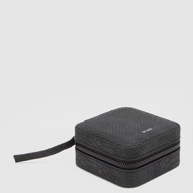 JEWERLY BAG BLACK SNAKE BLACK
