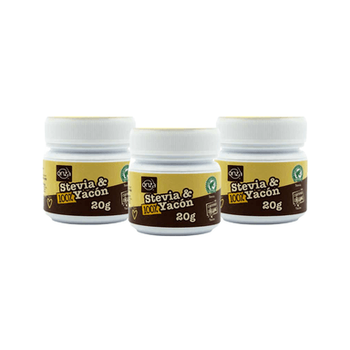 ENDULZANTE STEVIA CON YACÓN ONZA FOODS POTE 20G