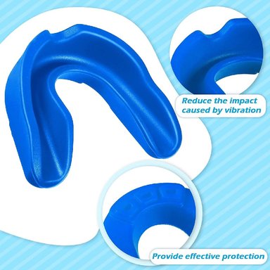 PROTECTOR BUCAL DEPORTIVO AZUL BOX BALONCESTO FUTBOL KARATE TODO FIT - 2