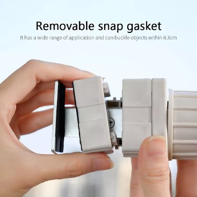 COLGADOR DE VENTANA MULTIUSOS PARA SECAR ROPA ACCESORIOS ROSADO - 5