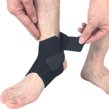 SOPORTE AJUSTABLE PARA TOBILLO DE NEOPRENE TOBILLERA 764 NEGRO - 2