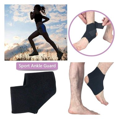 SOPORTE AJUSTABLE PARA TOBILLO DE NEOPRENE TOBILLERA 764 NEGRO - 3