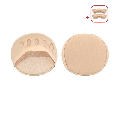 ALMOHADILLAS FRONTAL BEIGE SUAVE METATARSIANAS PARA TACONES ALTOS - 1