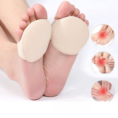 ALMOHADILLAS FRONTAL BEIGE SUAVE METATARSIANAS PARA TACONES ALTOS - 3
