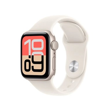 APPLE WATCH SE 3RA GEN GPS CAJA DE ALUMINIO DE 40MM SB STARLIGHT M/L