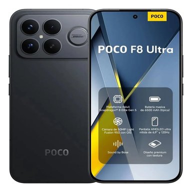 XIAOMI POCO F8 ULTRA 16GB RAM 512GB ROM COLOR NEGRO CON MICA HIDROGEL - REGISTRADO - 5