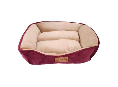 CAMA PUFF MILOU DENTITOY COMFORT GUINDA TALLA M