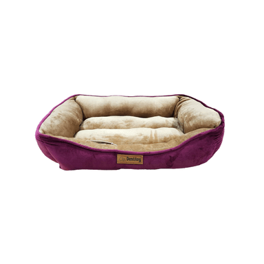 CAMA PUFF MILOU DENTITOY COMFORT GUINDA TALLA L