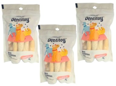 SNACKS DE VACUNO MUSLITOS DENTITOY BOLSA 500G PACK X 3