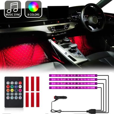 LUCES LED PLUG AND PLAY INTERIOR AUTO