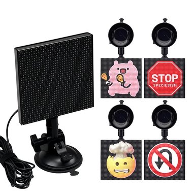 PANTALLA LED SEÑALIZACIÓN AUTOS USB
