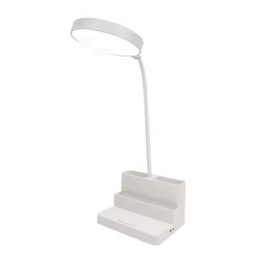 LAMPARA BLANCO ESCRITORIO LED USB