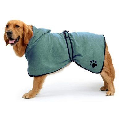 BATA PARA MASCOTA VERDE - TALLA L