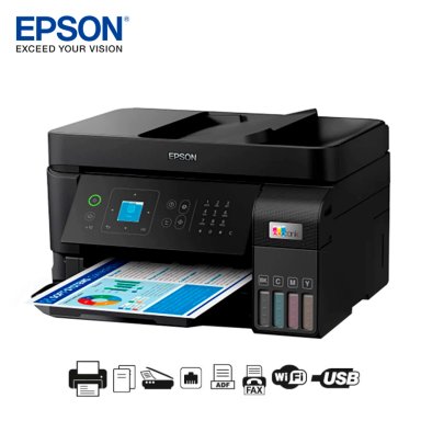 IMPRESORA MULTIFUNCIONAL EPSON ECOTANK L5590 FAX USB LAN WIFI - 3