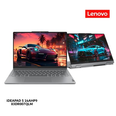 LAPTOP LENOVO IDEAPAD 5 2-IN-1 14AHP9 14' TACTIL/ RYZEN 7-8845HS/ 16GB RAM/ 512GB SSD/ 007QLM - 2