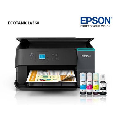 IMPRESORA EPSON MULTIFUNCIÓN 3EN1 ECOTANK L4360 DUPLEX/WI-FI - 1
