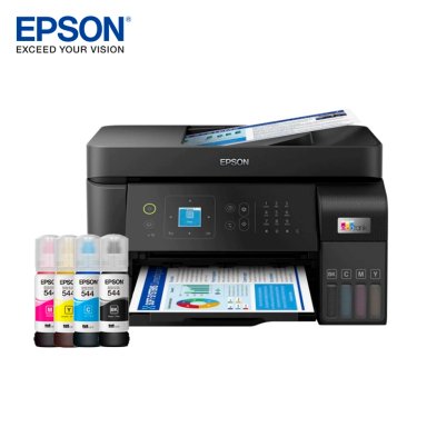 IMPRESORA MULTIFUNCIONAL EPSON ECOTANK L5590 FAX USB LAN WIFI - 2