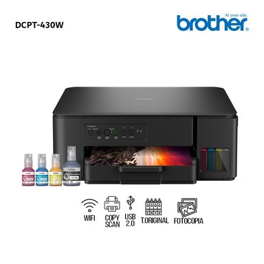 IMPRESORA MULTIFUNCIONAL BROTHER DCP-T430W INKTANK A COLOR - 1