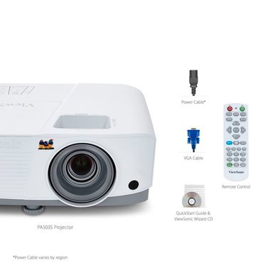 PROYECTOR VIEWSONIC PA503S SVGA 3800 LÚMENES HDMI VGA DLP - 4
