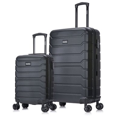 MALETA VIAJE INUSA TREND NEGRO BIPACK TRBN