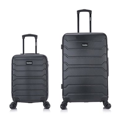 MALETA VIAJE INUSA TREND NEGRO BIPACK TRBN - 2
