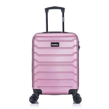 MALETA INUSA TREND ROSADO CABINERA 51 CM Y MOCHILA PORTALAPTOP MO305 - 2