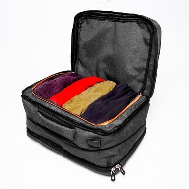 MOCHILA DUKAP INDIGO NEGRO VIAJERA MOIN - 4