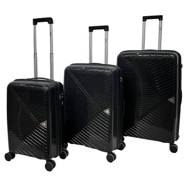 MALETAS DE VIAJE SET DE 3 TOKYO NEGRO PP