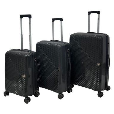 MALETAS DE VIAJE SET DE 3 TOKYO GRIS OSCURO PP