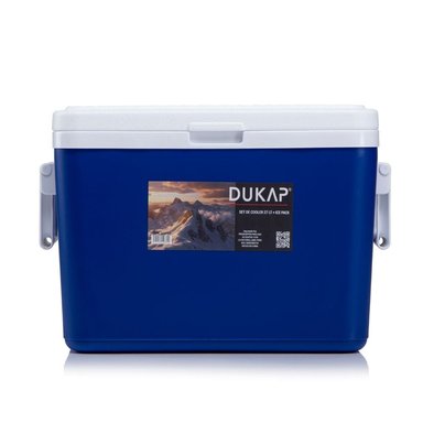 COOLER DUKAP 27 LITROS AZUL - UN ICEPACK GRATIS