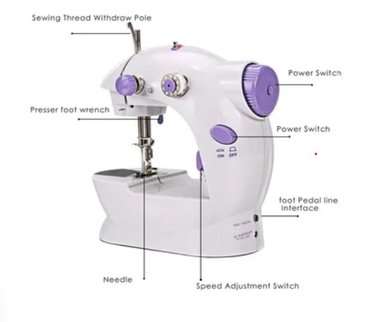 MINI MAQUINA DE COSER VAINIBELL PORTATIL