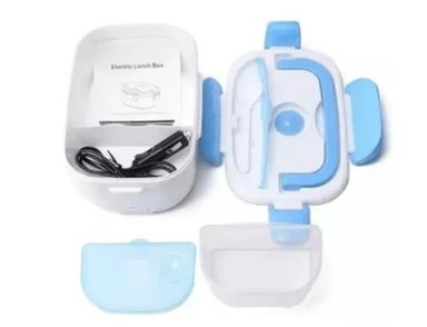 LONCHERA VAINIBELL ELECTRICA PORTÁTIL CELESTE CALIDAD