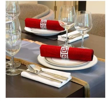 SET DE AROS DE SERVILLETAS X 4 PIEZAS