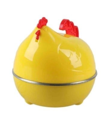HERVIDOR ELÉCTRICO VAINIBELL GALLINA 7 HUEVOS AMARILLO