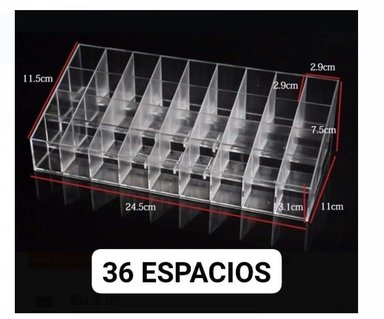 ORGANIZADOR LABIALES VAINIBELL 36 ESPACIOS - 2