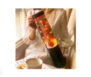 RAMO DE ROSAS CON JABÓN + LUZ DE CALIDAD