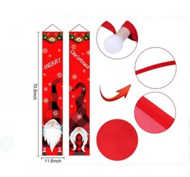 BANNER COLGANTE DE NAVIDAD 2X1 - 2