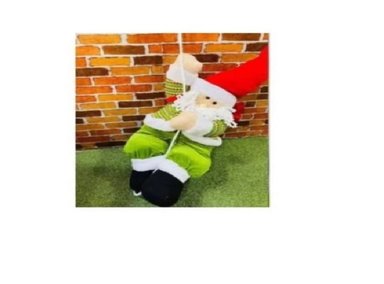 PAPA NOEL COLGANTE MUSICAL DE CALIDAD