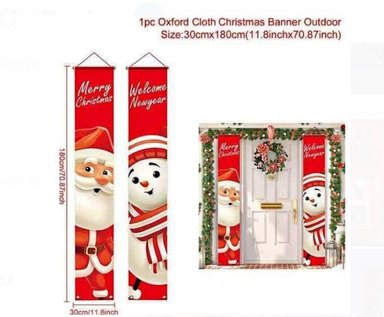 BANNER COLGANTE NAVIDEÑO  EN DUO