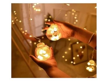 CASCADA DE LUCES LED MODELO ESFERA DE CALIDAD - 2