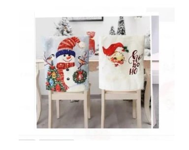 FUNDAS MOTIVOS NAVIDEÑOS 6 UNIDADES