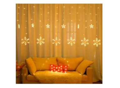 LUCES LED  MODELO COPO DE NIEVE DE CALIDAD