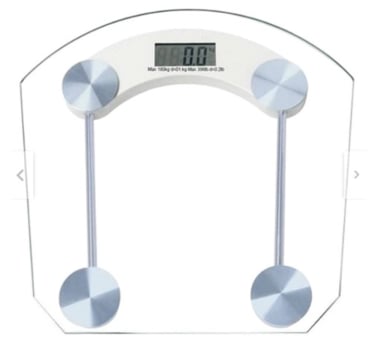 BÁSCULA VAINIBELL VIDRIO BALANZA DIGITAL BAÑO - 2