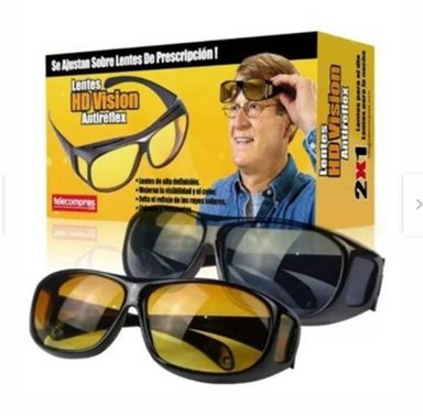 GAFAS VAINIBELL AMARILLO HD VISION DAY NIGHT
