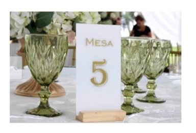 SET DE COPAS DE 6 PIEZAS LABRADAS 220 ML VERDE