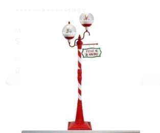 FAROL NAVIDEÑO DE 1.80 CM DE CALIDAD