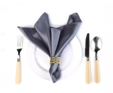 AROS DE SERVILLETAS DORADO 4 UN . DE CALIDAD A1