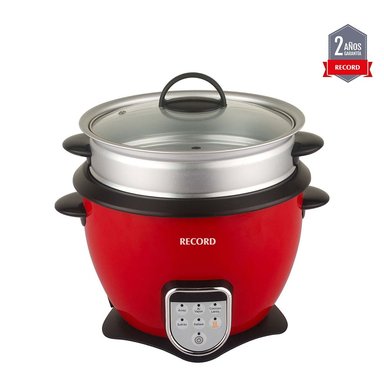 OLLA ARROCERA RECORD MULTIFUNCIONAL DIGITAL 1.8L ROJA
