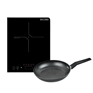 COMBO RECORD- DUO COCINA ELECTRICA + SARTEN NEGRA N°24 - 1