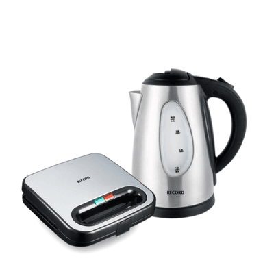 COMBO RECORD- DUO HOGAR HERVIDOR + SANDWICHERA